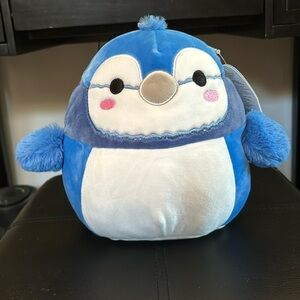 8” Babs the blue jay squishmallow